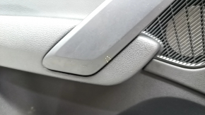 Door trim card front left Audi Q5 80A 18-20 black, with wood insert, black armrest, Bang & Olufsen, scratches, tears