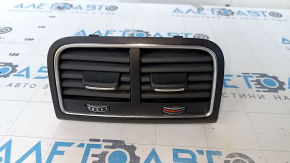 Air duct center console Audi A4 B8 13-16 rest black, scratches