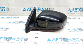 Side mirror left Jeep Cherokee KL 14-18 7+2 pins, turn signal, heating, backlight, black PXR