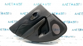 Door trim card rear left Jeep Cherokee KL 14-18 black with black insert leather