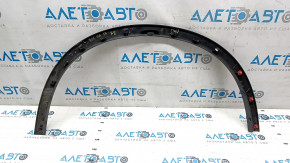 Front left fender arch trim Nissan Rogue 14-20 structure, scratch, broken fastener
