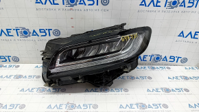 Headlight front left complete Lincoln Nautilus 19-21 LED adaptive, sand