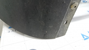 Lincoln Nautilus 19-23 rear bumper lip without parking assistant, towbar and towing hook, structure, dented, broken fasteners, sand, scratches