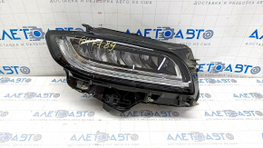 Front right headlight complete Lincoln Nautilus 19-21 LED adaptive, sand, scratches