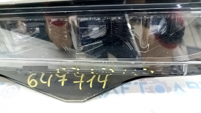 Fog lamp PTF right Lincoln Nautilus 19-23 sand, broken mount, cracks in glass