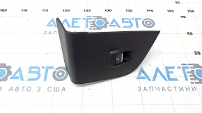 Rear left window lift control Lincoln Nautilus 19-23 black with chrome, with trim