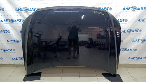 Bare hood VW Tiguan 18 - steel, black LC9X, chipped, painted 0.25-0.3
