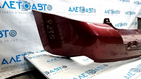 Bumper rear bare top Jeep Patriot 11-17 red, scratch