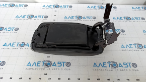 Armrest Jeep Cherokee KL 14-18 leather, black, white stitching, scratch