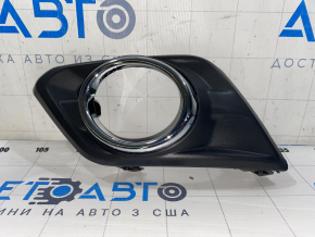 Left fog light frame Nissan Rogue 14-16