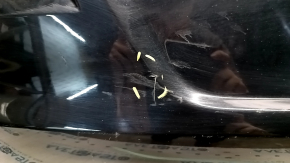 Rear bumper bare bottom Chevrolet Volt 16 - for parking sensors, black, scratches