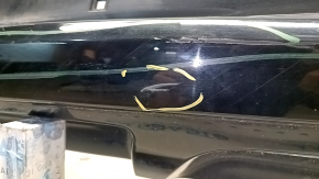 Rear bumper bare bottom Chevrolet Volt 16 - for parking sensors, black, scratches