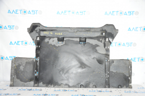 Rear underbody protection Tesla Model S 16-20 rest type 1, scratches, worn, broken mount