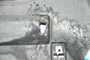 Rear underbody protection Tesla Model S 16-20 rest type 1, scratches, worn, broken mount
