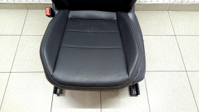 Driver's seat VW Tiguan 18- with airbag, electric, heated, black leather, perforation, for cleaning