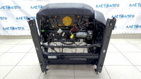 Driver's seat VW Tiguan 18- with airbag, electric, heated, black leather, perforation, for cleaning