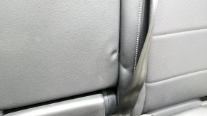 Rear row of seats 2nd row VW Tiguan 18 - black leather, perforation, dented leather, broken trim