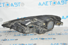 Headlight front right Tesla Model S 12-15 pre-rest, assembled, in black film