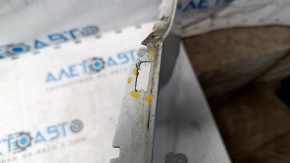 Rear bumper bare upper part VW Tiguan 18- white, cracked fasteners