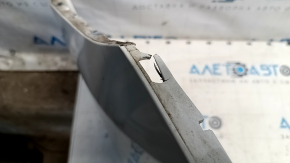 Rear bumper bare upper part VW Tiguan 18- white, cracked fasteners