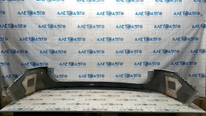 Rear bumper bare upper part VW Tiguan 18- white, cracked fasteners