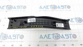 Door sill trim inner rear right Lincoln Nautilus 19-23 brown, broken fastening, scratches