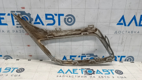 Left muffler frame VW Tiguan 18 - chrome, chrome swelled