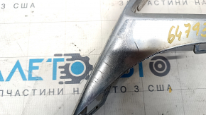 Left muffler frame VW Tiguan 18 - chrome, chrome swelled