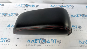 Dodge Journey 11 Armrest - Leather, Black, Red Stitching, Scratch