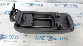 Dodge Journey 11 Armrest - Leather, Black, Red Stitching, Scratch