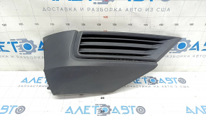Right fog light plug VW Tiguan 18 - structure, scratches, sand