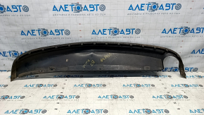 Rear bumper lip VW Passat b7 12-15 USA structure, for 1 pipe, dented