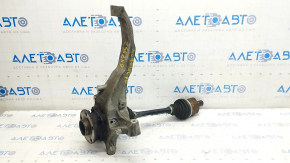 Front left axle Volvo XC90 16-22 with hub and drive, broken tripod of inner CV joint, rusty hub