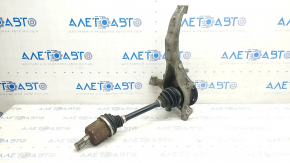 Front left axle Volvo XC90 16-22 with hub and drive, broken tripod of inner CV joint, rusty hub