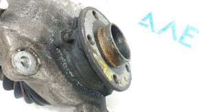 Front left axle Volvo XC90 16-22 with hub and drive, broken tripod of inner CV joint, rusty hub