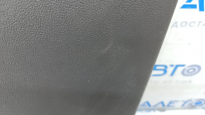 Lower right center pillar trim Lincoln Nautilus 19-23 brown, scratches, plastic turned white