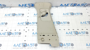 Center pillar trim upper belt left Lincoln Nautilus 19-23 beige, for cleaning