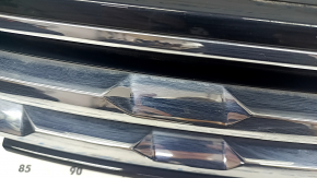 Radiator grill VW Tiguan 18- with emblem, under radar cruise, sand