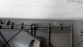 Rear pillar trim left rear Toyota Highlander 14-19 gray, worn, broken mount