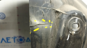 Front left fender liner VW Tiguan 18- with mudguard, cracks