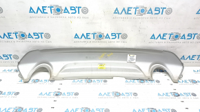 Rear bumper trim lower Ford Escape MK3 17-19 rest, 2 pipes, CAPA