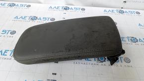 Armrest Chevrolet Impala 14-20 leather, gray, dents, dry cleanable
