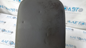 Armrest Chevrolet Impala 14-20 leather, gray, dents, dry cleanable