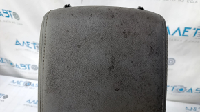 Armrest Chevrolet Impala 14-20 leather, gray, dents, dry cleanable