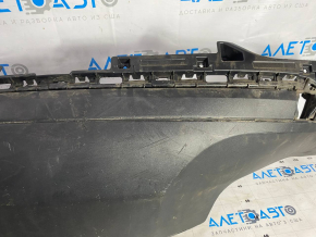 Rear bumper bare lower part Chevrolet Bolt 17-21 structure, worn, fastening defect