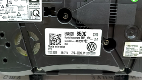 Instrument cluster VW Tiguan 18- SE 47k scratches, break