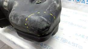 Lincoln Nautilus 19-23 AWD Fuel Tank is dented. The protection mount is broken