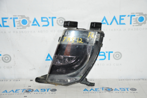 Left Turn Signal Tesla Model S 12-20 with DRL type 2, with black film