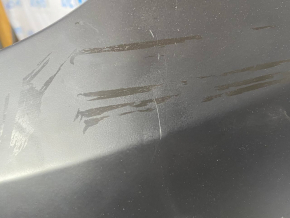 Front Bumper Naked Tesla Model S 12-15 Black Matte, Scratches, Dimples