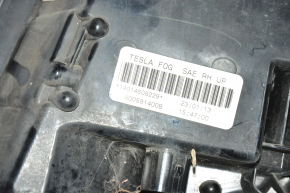Right turn signal Tesla Model S 12-20 with DRL type 2, in black film